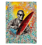 Experience Coastal Comfort with Surfing 5 23 Plush Sherpa Blanket